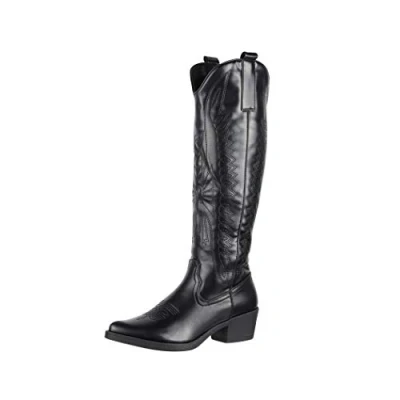 Imagen de Elara Botas de Vaquero Mujer Chunkyrayan MEL0365 Black 39