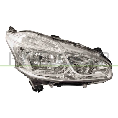 Imagen de PRASCO PG3264913 Faros derecha H7/H7 con servomotor para reg. alcance luces PEUGEOT: 208 I Hatchback