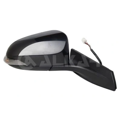 Imagen de Espejo retrovisor Alkar 9044304 derecha imprimado eléctrico calefactable, abatible eléctricamente, convexo para vehíc. con volante a la izquierda