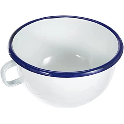 Imagen de Ibili 903814 Cuenco con ASA (Acero 14CM), Stainless Steel, Blanco, 14 x 9 cm