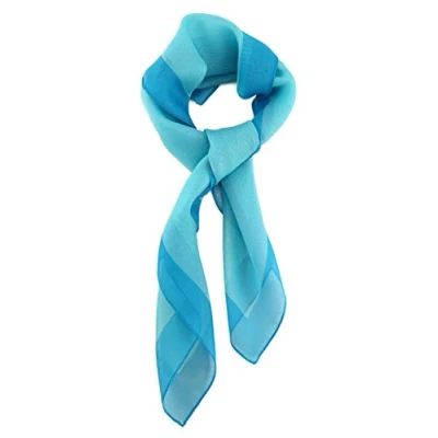 Imagen de TigerTie Fina gasa Nickituch para mujer en monocolor, tamaño 58 cm x cm, turquesa oscuro, Nickituchgröße: ca. Länge Breite