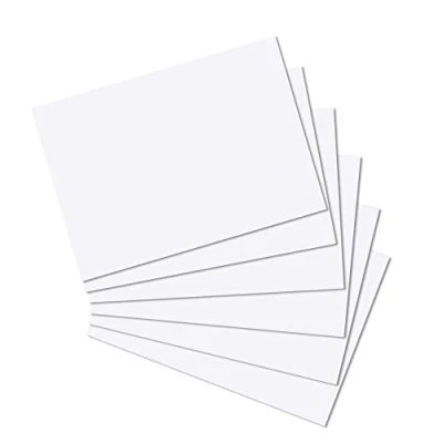 Imagen de Herlitz Fichas de registro (100 unidades, A4), color blanco