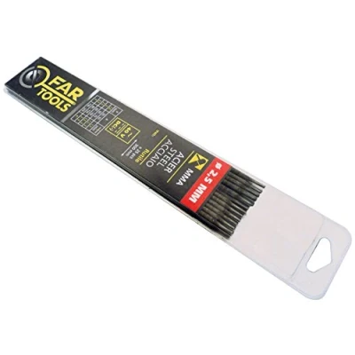 Imagen de Fartools 150700 electrodos de soldadura (tipo rutilo Diámetro 2,5 mm Largo 300 Números x25