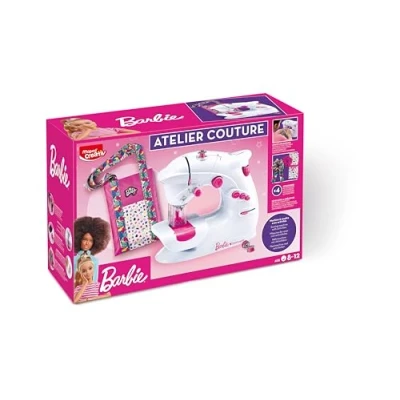Imagen de Maped Creativ Taller de Costura Barbie, Set Manualidades Infantiles para Niños, Incluye Máquina Coser y Materiales 4 Proyectos Moda, A Partir 8 Años