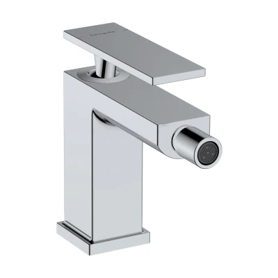 Imagen de hansgrohe Tecturis E, grifo de bidé con vaciador automático, lavabo 101 mm, mezclador monomando bidé, cromo