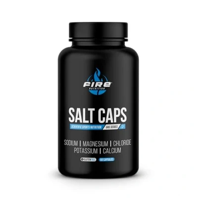 Imagen de Fire Nutrition Gas Series Salt caps 60 Combinación de Sales Minerales Sin Gluten Free Electrolytes Maxima Hidratacion Con Sodio, Potasio, Cloruro, Magnesio, Calcio