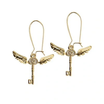 Imagen de Cinereplicas Harry Potter Pendientes Llave Voladora 2.1 * 1.4 cm Licencia Oficial