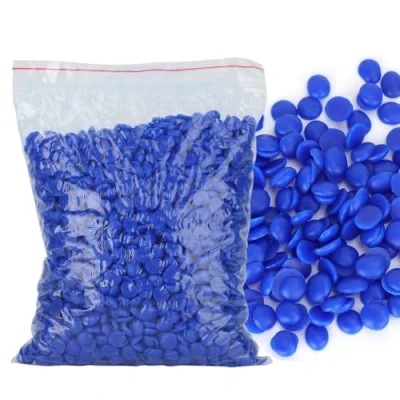 Imagen de Perla de fundición cera para joyería, cuentas joyería inyección profesional(Blu)