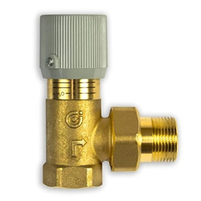 Imagen de Caleffi 519500 Válvula de By pass Diferencial Regulable 3/4&#039;&#039; con Escala Graduada