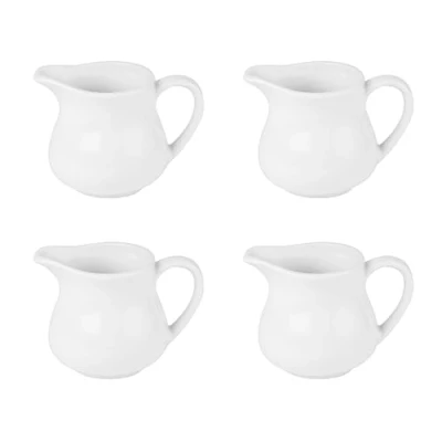 Imagen de Jarra de leche Athena Hotelware CF370, blanca, pack 4 unidades