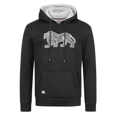 Imagen de Lonsdale Ashgrove Sudadera, Negro/Gris, M para Hombre