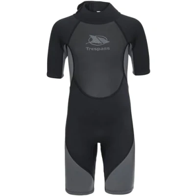 Imagen de Trespass Scuba Traje de Buceo, Niño, Negro (blk), 5/6