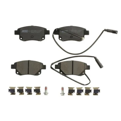 Imagen de ABE C2G016ABE P Juego de pastillas freno Eje trasero con contacto avisador desgaste FORD: Transit Mk6 Camión plataforma/Chasis