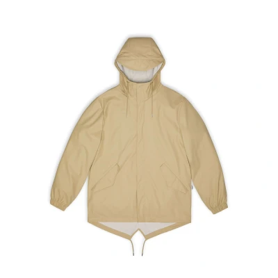 Imagen de Rains Fishtail Jacket Unisex Impermeable, Talla: XL, Sand