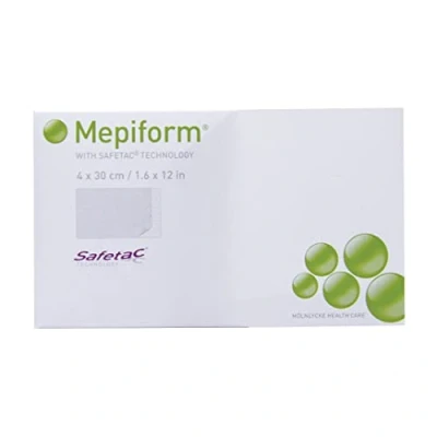 Imagen de MEPIFORM Apósito de Silicona 4x30 cm 5 unidades