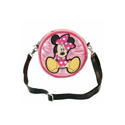 Imagen de Karactermania Mickey &amp; Minnie Padding Round Bandolera face pink, Mujer, Talla: One Size, pink