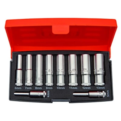 Imagen de Bahco S0810L Sg60 Socket Set 1/4 Deep