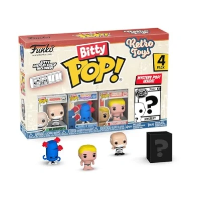 Imagen de FUNKO Bitty Pop! Retro Toys Mr. Monopoly 4PK​Y una Minifigura Misteriosa Sorpresa 0.9 Inch (2.2 Cm) Transformers Classic Soundwave Coleccionable Repisa Apilable Incluida TV Fans