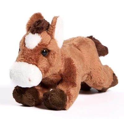 Imagen de Uni Toys Plushie de Caballo, Tumbado 18 cm (Longitud) Peluche