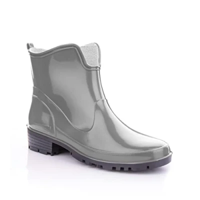 Imagen de LEMIGO Botas de Goma Caucho Para Mujer Agua Impermeable Elke (Gris, numeric_39)
