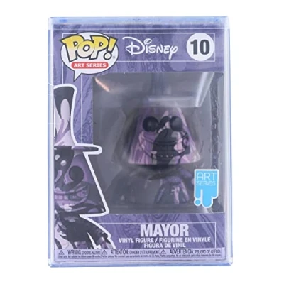 Imagen de Funko Pop! Disney: The Nightmare Before Christmas Mayor (Artist&#039;s Series) with Case Figura de Vinilo Coleccionable Incluye Estuche Protector Plástico Idea Regalo Mercancia Oficial