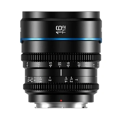 Imagen de SIRUI Night Walker Lente de Cine Gran Angular T1.2 S35 16 mm, Enfoque Manual Apertura (MS16E B, Montura E, Negro)