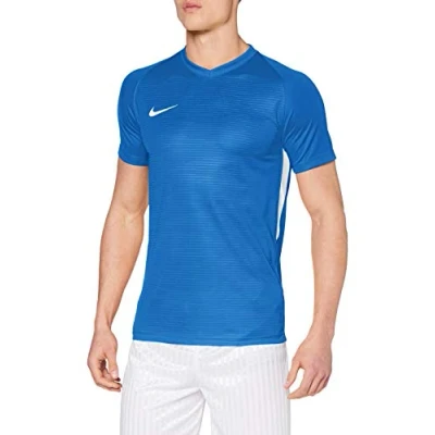 Imagen de Nike M Nk Dry Tiempo Prem Jsy Ss Camiseta De Manga Corta Hombre, Rojo (University Red/white), 2XL, Unidad