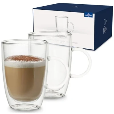 Imagen de Villeroy &amp; Boch Double Walled Glasses Artesano Hot Cold Beverages 390 ml 2 Pieces