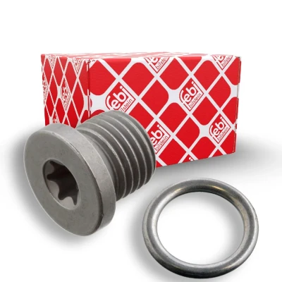 Imagen de FEBI BILSTEIN 103344 Tapon de Cárter Acero T45 con junta anular AUDI: A6 C6 Allroad, A4 B8 Avant, A7 Sportback, SEAT: Alhambra II, Ibiza 4 norauto,