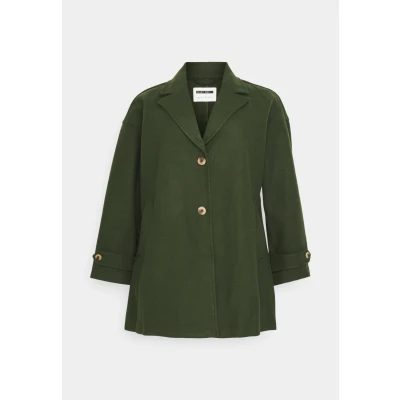 Imagen de Noisy May Nmalicia Oversize Blazer Abrigo corto, Mujer, Talla: 48, Kombu green