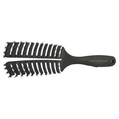 Imagen de Hercules sägemann curvas Vent Brush estrecho con cerdas Negro, 1er Pack (1 x 1 pieza)