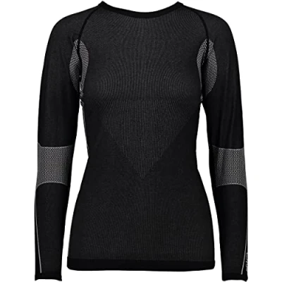 Imagen de CMP Woman Seamless Sweat Camiseta interior nero, Mujer, Talla: M/L, Nero