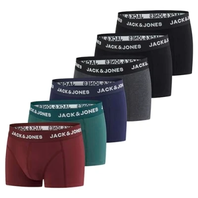 Imagen de Jack &amp; Jones 6 Pack Culotte pack, Hombre, Talla: Small,