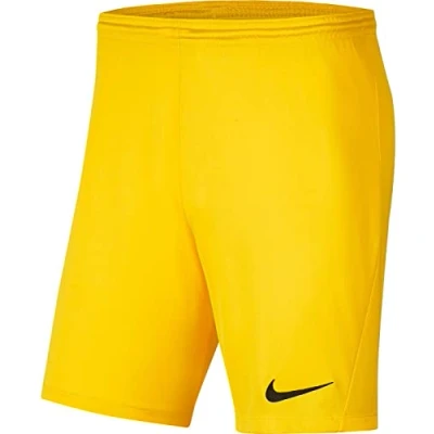 Imagen de Nike BV6865 719 Dri FIT Park 3 Shorts Unisex Tour Yellow/Black Tamaño L