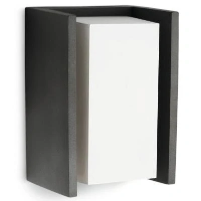 Imagen de Philips Lighting 163519316 Lámpara de pared, 1 x 15 W, 220 V, color antracita