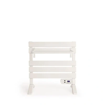 Imagen de CREATE/Warm Towel Mini/Toallero Eléctrico de Suelo o Pared Negro con Patas y Estante / 58,4x8x55,8cm Bajo Consumo, programable, secatoallas, silencioso, Ultrafino, 150 W