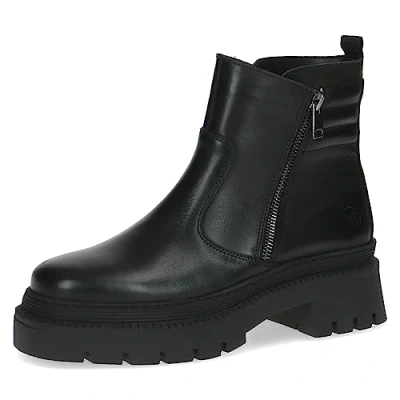 Imagen de CAPRICE 9 25431 41, Botines de tacón con cordones para Mujer, Negro (Black Nappa), 41 EU