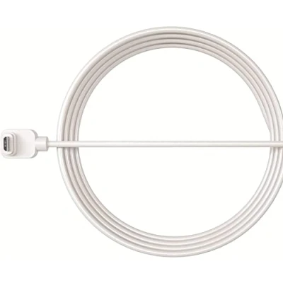 Imagen de Arlo Cable De Carga Magnético 7,6 m, Blanco, Solo Compatible Con La Cámara WiFi Essential (+XL), Para Exteriores, Accesorio Certificado, VMA3700