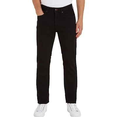 Imagen de Tommy Hilfiger CORE Denton Straight Vaqueros rectos, Hombre, Talla: 35x34, Detroit black