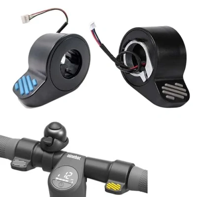 Imagen de MotuTech Acelerador para Segway Ninebot ES1 ES2 ES3 ES4 ES5 Scooter Control de Velocidad, Pulce (Freno + Acelerador)
