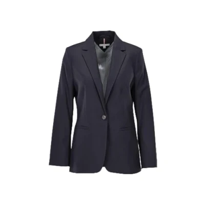 Imagen de Tommy Hilfiger CORE Regular Blazer, Mujer, Talla: 40, Desert sky