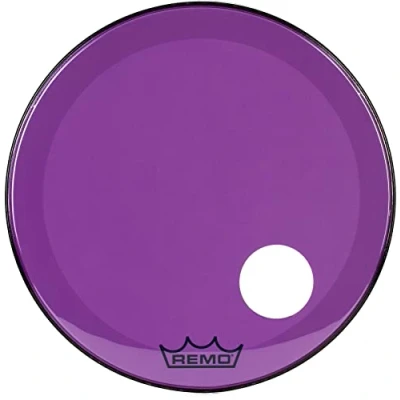 Imagen de Remo Colortone P3 1326 CT PUOH Powerstroke 3 Cabezal de tambor (66 cm), color morado