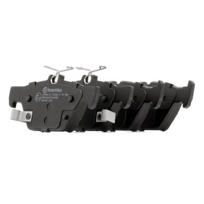 Imagen de BREMBO P 78 026 Juego de pastillas freno con avisador acústico desgaste Chapa antichirridos sin accesorios SUBARU: Outback V, XV II, Levorg I