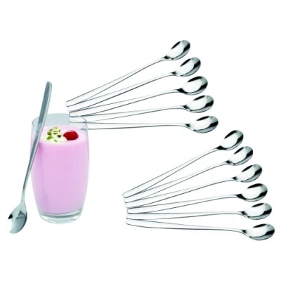 Imagen de chg 9895 02 Juego cucharas (19 cm), Acero Inoxidable, Plata, 12 Stück