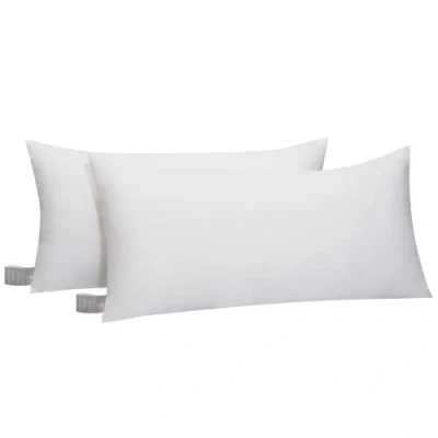 Imagen de FAM Home Relleno Cojin 40x80 2 Unidades Almohada De Microfibra Suave Cojín para Soporte Óptimo El Cuello Y La Cabeza, Se Puede Lavar Secar a Máquina