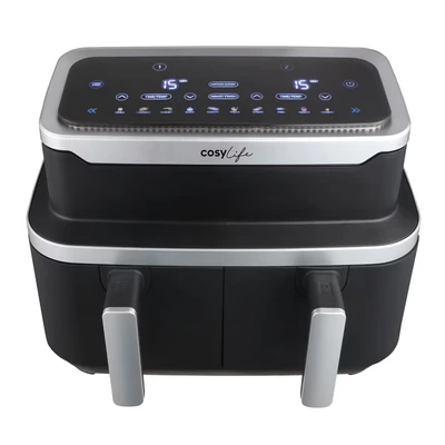 Imagen de Freidora De Aire 8,4 Litros Cosylife Cl afdb84 Doble Cesta 2600w