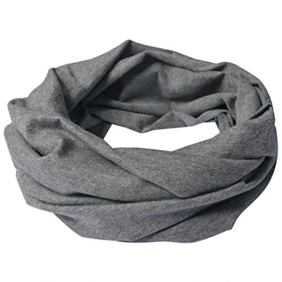 Imagen de Miobo Práctico cuello redondo para niños, pañuelo de algodón: versátil y cómodo (M, Anthracita)