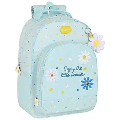 Imagen de Mochila Adaptable Carro, Tejido Reciclable, Blackfit8 Daisies, 320x150x420 mm