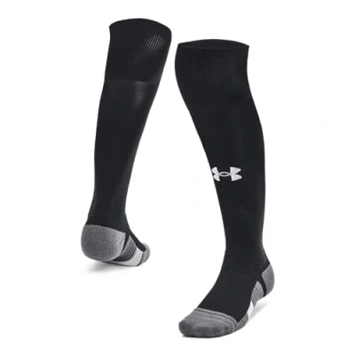 Imagen de Under Armour UA Magnetico 1pk OTC calcetines largos unisex, deportivos de comprensión hasta la rodilla, color negro/gris campo/blanco