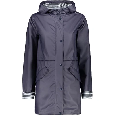 Imagen de CMP Chaqueta Mujer Capucha Fija, Azul negro, XS